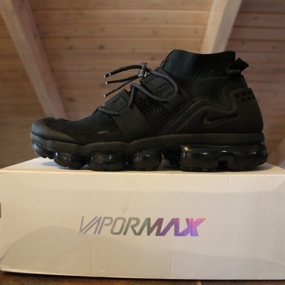 Nike Air VaporMax Utility Triple Black 2018